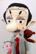 MR BEAN and teddy PATTERN amigurumi - Image 3