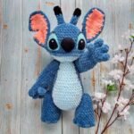 CROCHET PATTERN Blue Alien Monster (Amigurumi, Crochet, Photo tutorial PDF file) English and German - Image 5
