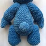 CROCHET PATTERN Blue Alien Monster (Amigurumi, Crochet, Photo tutorial PDF file) English and German - Image 6