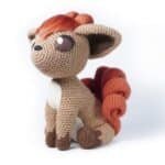 Vulpix Amigurumi Crochet Pattern PDF - Pokemon Plush - Instant Download PDF in Eng