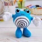 pokemon poliwhirl crochet pdf, amigurumi patron, toy pokemon pattern - Image 2