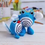 pokemon poliwhirl crochet pdf, amigurumi patron, toy pokemon pattern - Image 5