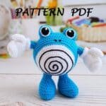 pokemon poliwhirl crochet pdf, amigurumi patron, toy pokemon pattern - Image 6