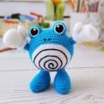 pokemon poliwhirl crochet pdf, amigurumi patron, toy pokemon pattern - Image 7