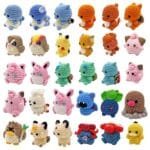 62 in 1 Mini Pokemon Crochet PDF - Pikachu, Charmander, Squirtle & Bulbasaur + More - Instant Digital Download - Image 3