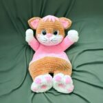 Crochet Cat Snuggler Pattern, Amigurumi Kitten (PDF Pattern) - Image 3