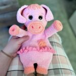 Crochet Pig Pattern: Amigurumi Piggy Snuggler (PDF Pattern) - Image 2