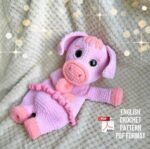 Crochet Pig Pattern: Amigurumi Piggy Snuggler (PDF Pattern) - Image 4