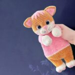 Crochet Cat Snuggler Pattern, Amigurumi Kitten (PDF Pattern) - Image 6