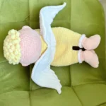 Crochet Christmas Angel Snuggler Pattern, Amigurumi Rag Doll (PDF Pattern) - Image 5