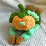 Crochet Pumpkin Lovey Pattern: Amigurumi Snuggler (PDF Pattern) - Image 2