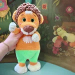 Crochet Lion snuggler Pattern, Amigurumi Rag Doll Tutorial (PDF Pattern)