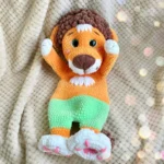 Crochet Lion snuggler Pattern, Amigurumi Rag Doll Tutorial (PDF Pattern) - Image 8