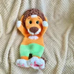 Crochet Lion snuggler Pattern, Amigurumi Rag Doll Tutorial (PDF Pattern) - Image 3