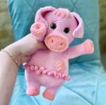 Crochet Pig Pattern: Amigurumi Piggy Snuggler (PDF Pattern) - Image 8