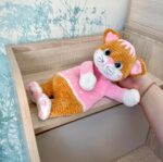 Crochet Cat Snuggler Pattern, Amigurumi Kitten (PDF Pattern) - Image 7