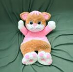 Crochet Cat Snuggler Pattern, Amigurumi Kitten (PDF Pattern) - Image 9