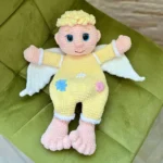 Crochet Christmas Angel Snuggler Pattern, Amigurumi Rag Doll (PDF Pattern) - Image 6