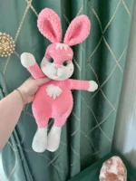 Crochet Snuggler Bunny Pattern, Amigurumi Plush Lovey - Image 5