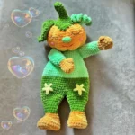 Crochet Pumpkin Lovey Pattern: Amigurumi Snuggler (PDF Pattern) - Image 9