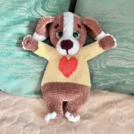 Crochet Puppy Snuggler Pattern, Amigurumi Dog Comforter (Digital PDF) - Image 8