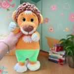 Crochet Lion snuggler Pattern, Amigurumi Rag Doll Tutorial (PDF Pattern) - Image 4