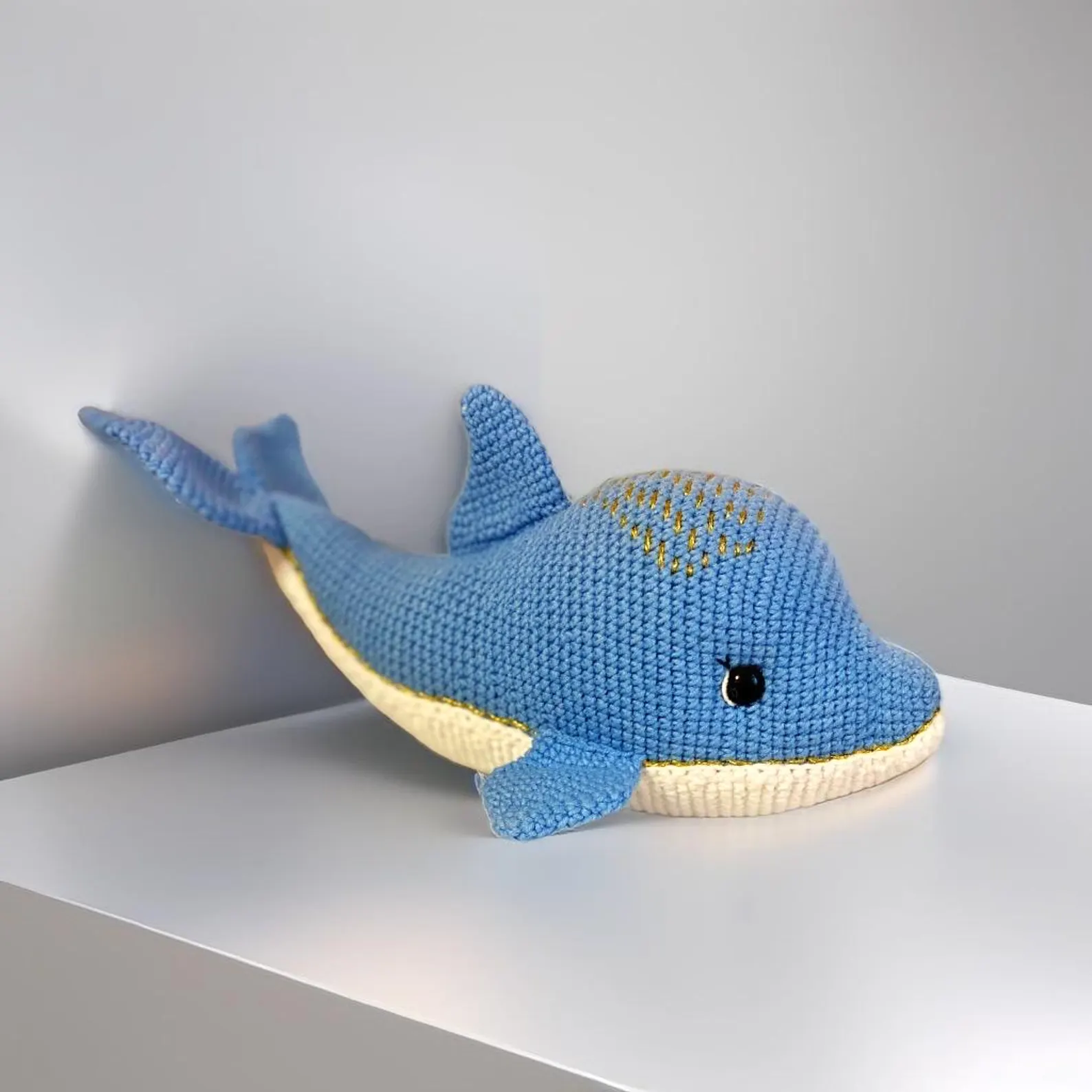 il_1588xN.7501123268_sce5 Crochet Dolphin Amigurumi Pattern: Sea Animal Toy (PDF Pattern) - Image 1