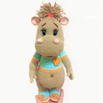 Crochet Hippo Pattern: Amigurumi Jungle Animals Toys (PDF Pattern) - Image 2