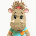 Crochet Hippo Pattern: Amigurumi Jungle Animals Toys (PDF Pattern) - Image 3