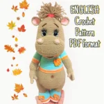 Crochet Hippo Pattern: Amigurumi Jungle Animals Toys (PDF Pattern) - Image 4