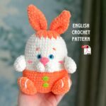 Crochet Bunny Easter Pattern: Amigurumi Rabbit, plushie toy, soft animal (PDF Pattern) - Image 2