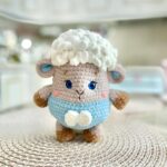 Crochet Lamb Pattern: Amigurumi plush Easter Toy, Soft animal, Easter egg (PDF Pattern) - Image 4