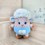 Crochet Lamb Pattern: Amigurumi plush Easter Toy, Soft animal, Easter egg (PDF Pattern) - Image 5