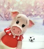 Crochet pig pattern: Amigurumi piglet, Toy tutorial, Animals pattern, Crochet toys, English pattern PDF - Image 2