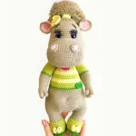 Crochet Hippo Pattern: Amigurumi Jungle Animals Toys (PDF Pattern) - Image 7