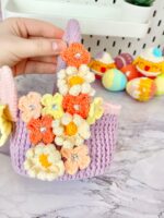 Crochet Easter Bunny Basket Pattern: Amigurumi Eggs, Chicken, Toys (PDF Pattern) - Image 2