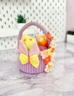 Crochet Easter Bunny Basket Pattern: Amigurumi Eggs, Chicken, Toys (PDF Pattern) - Image 3