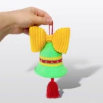 Crochet Christmas Bell Ornament Pattern: Amigurumi Scandinavian Style (PDF Pattern) - Image 7