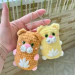No Sew Cat Crochet Pattern: Amigurumi Plushie Keychain, Toy, Animal (PDF)