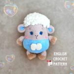 Crochet Lamb Pattern: Amigurumi plush Easter Toy, Soft animal, Easter egg (PDF Pattern) - Image 9