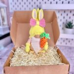 Crochet Easter Bunny gnome pattern: Amigurumi Eggs, Toys patterns, Rabbit decor, Holiday gnomes (PDF Pattern) - Image 2