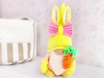 Crochet Easter Bunny gnome pattern: Amigurumi Eggs, Toys patterns, Rabbit decor, Holiday gnomes (PDF Pattern) - Image 5