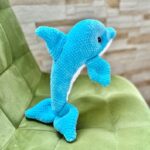 Crochet Dolphin Pattern: Amigurumi Sea Animal Snuggler Toy (PDF Pattern) - Image 3