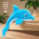Crochet Dolphin Pattern: Amigurumi Sea Animal Snuggler Toy (PDF Pattern) - Image 9