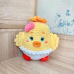 Crochet Easter Chick Pattern: Amigurumi Chicken Plushie (PDF Pattern) - Image 5