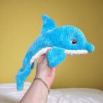 Crochet Dolphin Pattern: Amigurumi Sea Animal Snuggler Toy (PDF Pattern) - Image 7