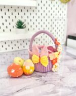 Crochet Easter Bunny Basket Pattern: Amigurumi Eggs, Chicken, Toys (PDF Pattern) - Image 8