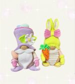Crochet Easter Gnomes Pattern: Amigurumi Eggs, Flowers, Toys patterns (PDF Pattern), Bunny decoration - Image 9