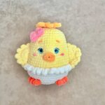 Crochet Easter toys patterns: Amigurumi Bunny, Lamb, Chicken, Duck, Plushies Animals (PDF Pattern) - Image 9