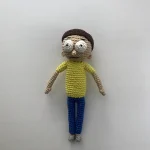 Pickle Rick Inspired Crochet Pattern | Funny Pickle Amigurumi Toy | Beginner Friendly Crochet Gift Idea - Image 2